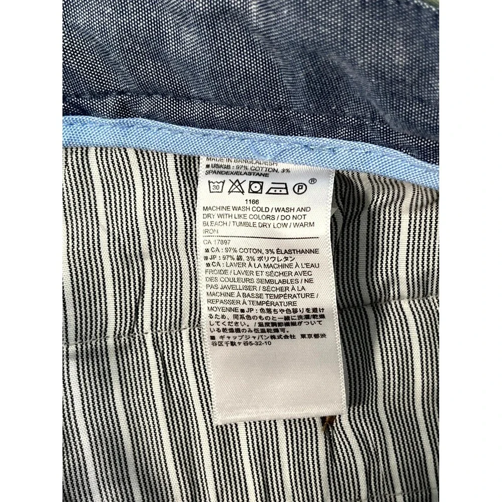 Banana Republic Chino Pants Mens 32x32 Mint‎ Green Fultone Skinny Leg Flat Front